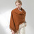 Casual Cashmere Solid Shawl Wraps