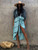 Boho  Stripes Tie Dye Bikini Cover-ups Beach Kimono Dress
