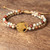 Handmade Natural Stone Beaded Wrap Bracelet