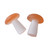 Natural Selenite Quartz Stone Mushroom Home Decoration