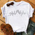 Dogs Paws, Peace & Love T-shirt