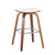 Bronze Bar Stool White
