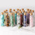 Natural Chip Stone Wishing Bottle Healing Crystal Home Decoration - size 22x80MM