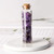 Natural Chip Stone Wishing Bottle Healing Crystal Home Decoration - size 22x80MM