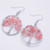 Tree of Life Gemstone Earrings