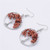 Tree of Life Gemstone Earrings