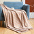 Vintage Nordic Plaid Knitted Tassel Sofa Throw Blanket