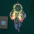 Handmade Indian Rattan Bead Feathers Dream Catcher