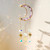 Crystal Prism Stained Glass Ball Suncatcher