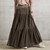Vintage Spring Oversize Loose Ruffles Skirt