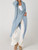 Casual Cowl Neck Long Sleeve Asymmetrical Blouse