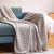 Nordic Knitted Tassel Throw Blankets