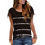 Casual Cotton Tassel Short Sleeve Top For Women