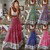 Boho Floral A-line Casual Print Beach Maxi Skirt