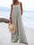 Summer Streetwear Patchwork Loose Pocket Romper