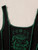 Gothic Grunge Print Crop Tank Top
