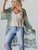 Flare Hollow Out Bohemian Beach Kimono