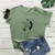 Celestial Moon Cat Witch Aesthetic T-shirt-XXL Size