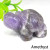 Natural Tortoise Hand Carved Healing Crystal Quartz Home Decor