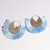 Fan Shaped Tassel Earrings