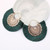 Fan Shaped Tassel Earrings