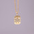 Rhinestones Geometric Stainless Steel Necklace-1731257908