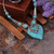 Ethnic Round Flowers Coin Carved Fashion Necklace