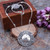 Ethnic Round Flowers Coin Carved Fashion Necklace