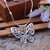 Ethnic Round Flowers Coin Carved Fashion Necklace