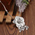 Ethnic Round Flowers Coin Carved Fashion Necklace