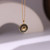 Geometric Pendant Gold Stainless Steel Clavicle Chain Necklace