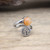 Round Gems Stone Tree of Life Open Rings