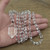 Natural Quartz Crystal Knotted Necklace
