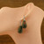 Natural Stone Quartz Tear Water Drop Hook Earrings