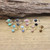Natural Stone Round Cabochon Fashion Ring