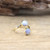 Natural Stone Round Cabochon Fashion Ring