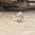 Natural Stone Round Cabochon Fashion Ring