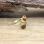 Natural Stone Round Cabochon Fashion Ring