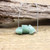Fashion Natural Stone Raw Nugget Pendant Necklace
