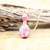 Colorful Imperial Jaspers Perfume Bottle Pendant Necklace