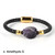 Gemstone Buckle Wristband Bracelet