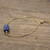 Faceted Lapis Amethysts Labradorite Apatite Crystal Single Bracelet