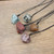 Natural Raw Stone Pendant Necklace