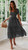 Casual Puff Sleeve Floral Print Long Slim Dress