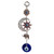Retro Blue Evil Eyes Handcraft Windchime Wind Bells