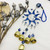 Retro Blue Evil Eyes Handcraft Windchime Wind Bells
