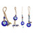Retro Blue Evil Eyes Handcraft Windchime Wind Bells