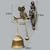 Retro Small Bell Garden Doorbell Windchime