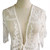 Embroidered Mesh Kimono Playa Bikini Cover Up Robe De Plage