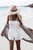 Boho Floral Hollow Out Chiffon Beach Kimono Cover-Up
